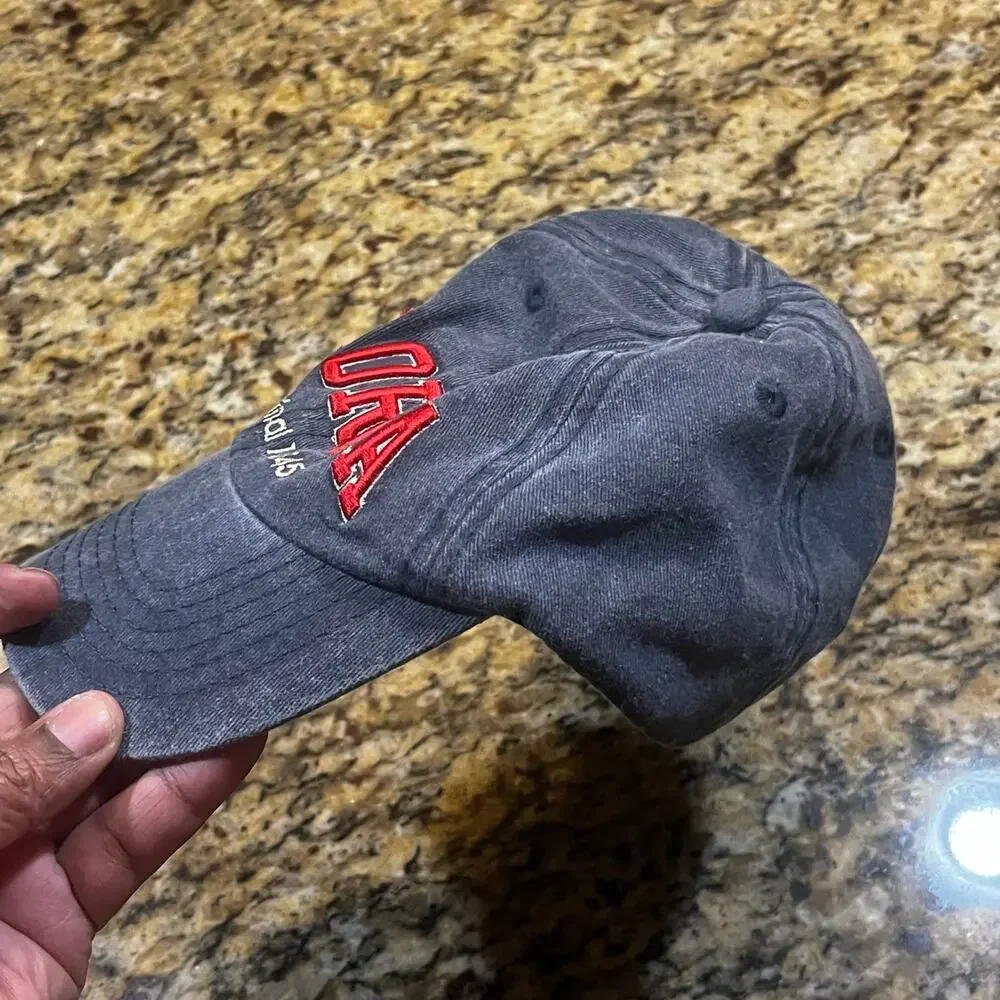 Florida Original 1845 Hat Gray Adjustable Strapback Embroidered‎ Logo Cap